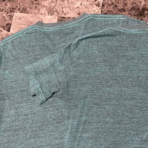 2 pack of Sea Blue Heather Gustin V-neck Tees - Picture 3 of 3